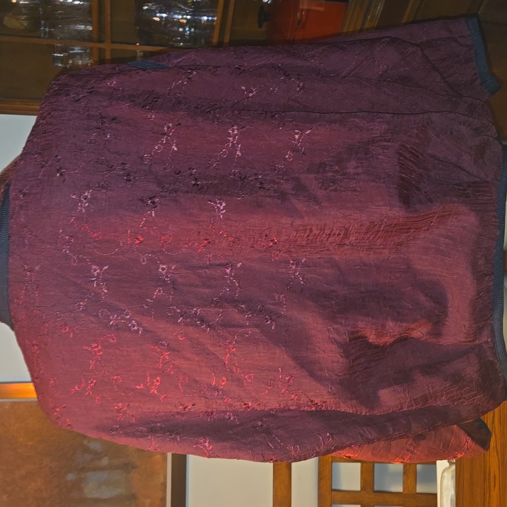 1980's Miko Francisco Vintage Designer Silk Jacket - Picture 4 of 10